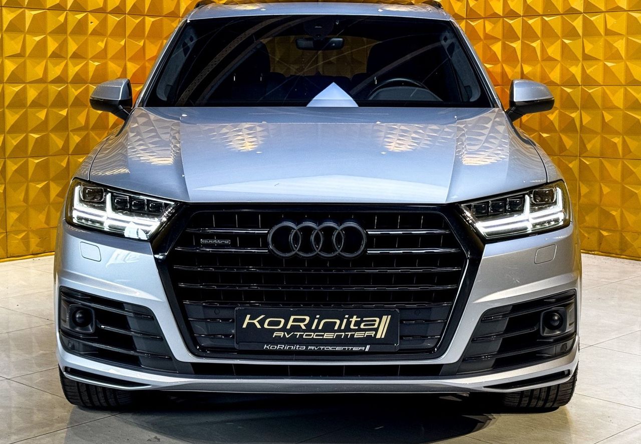 Zunanja slika - Audi Q7 - 3.0 TDI Quattro S Line-ZRACNO-7 SEDEZEV-PANO - 3