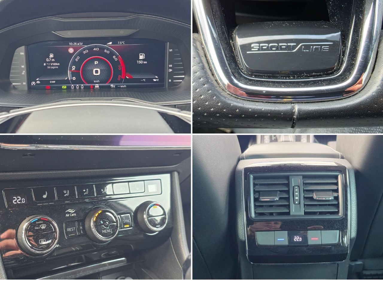 Zunanja slika - Škoda Superb - 1.5 TSI Sportline Combi 110 kW DSG AMBI NAVI EL SE - 11