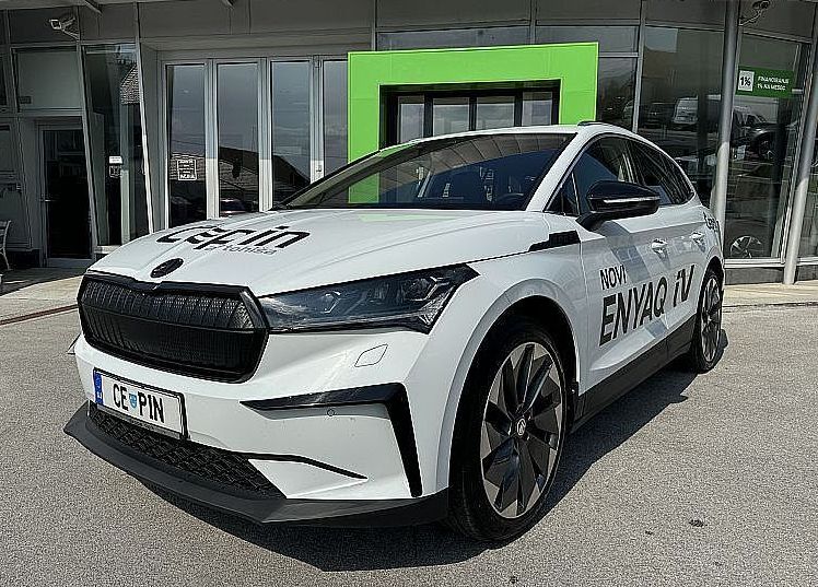 Zunanja slika - Škoda Enyaq - IV 80-PANO-ACC-360 KAM-TOPLOTNA - 4