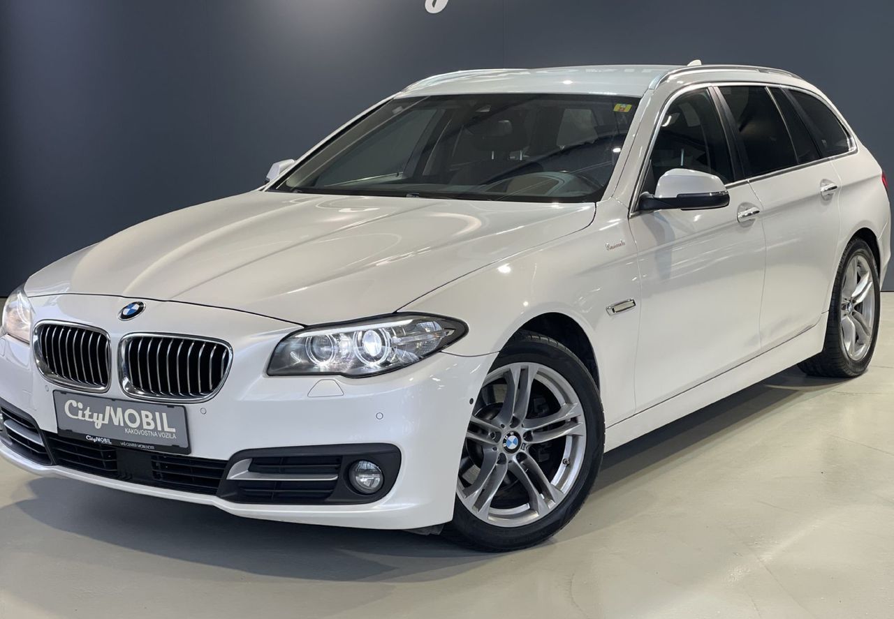 Zunanja slika - BMW Serija 5 - Touring: 520d-HEADUP-VIRTUAL-LANE-NAVI-RADAR-KAMERA-LED- - 1