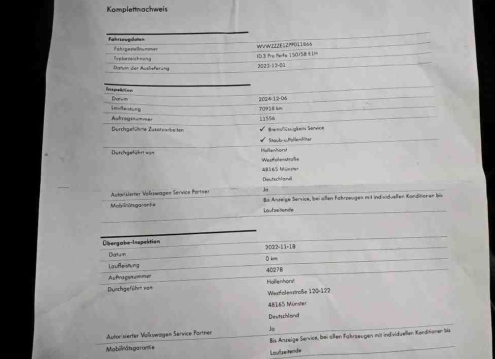 Zunanja slika - VW ID.3 - Pro Performance 150kW.NEMŠKI+4GUME.NAVI.LED. - 13