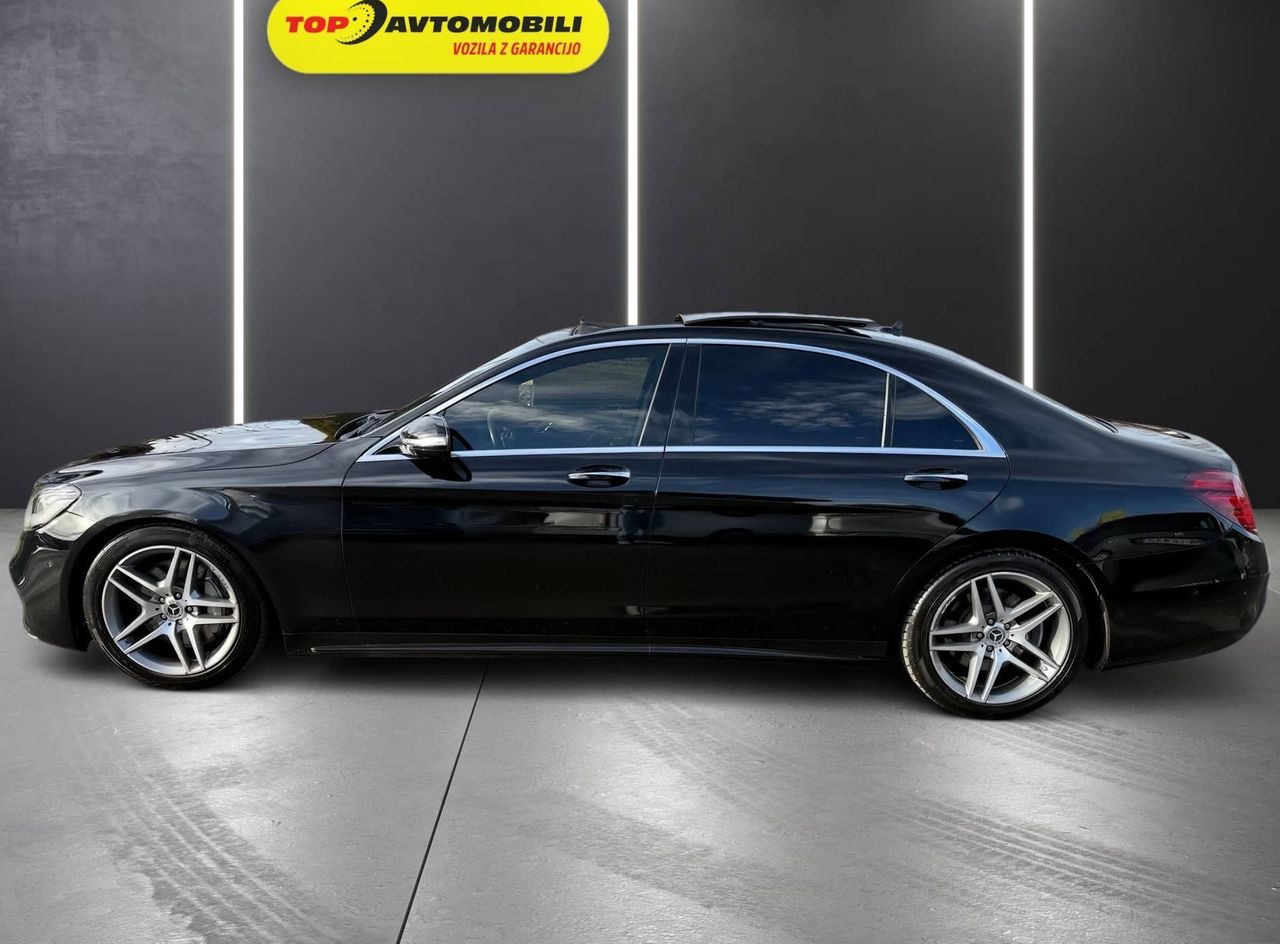 Zunanja slika - Mercedes-Benz S-Razred - 350d LONG AMG LINE MULTIBEAM 360KAM PANO PDC TOP - 4