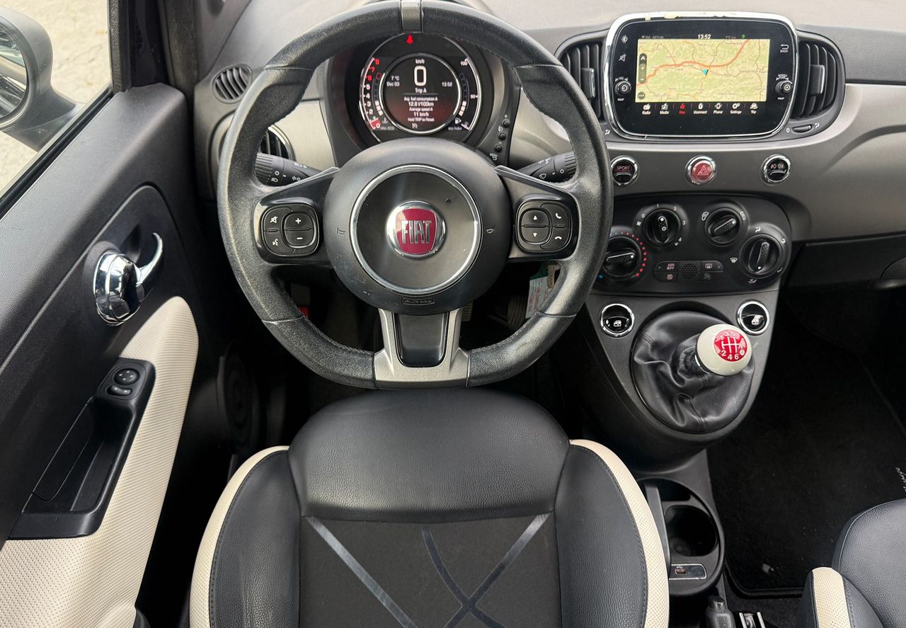 Zunanja slika - Fiat 500 - 0.9i S Sport USNJE-NAVI-BT-PARK-ALU-VIRTUAL-ODLIČE - 7