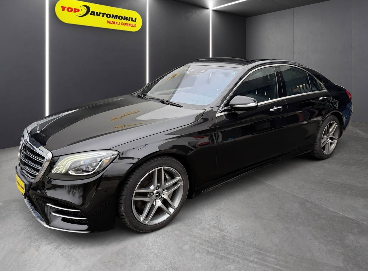Zunanja slika - Mercedes-Benz S-Razred - 350d 4MATIC AMG LINE PANO MASAŽA ACC 360 ZRAČNO .. - 3