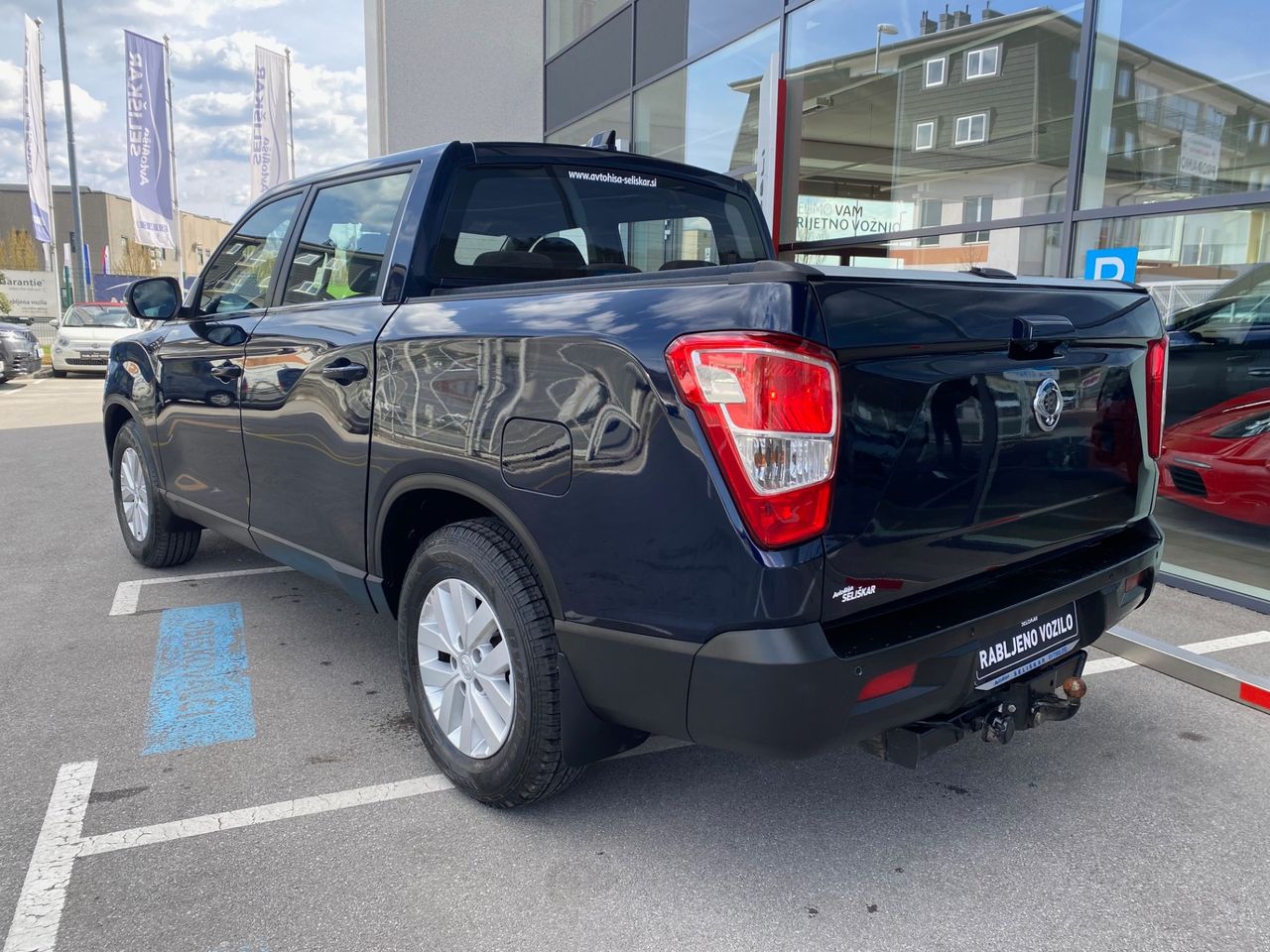 Zunanja slika - SsangYong Musso - 2.2D 4X4 - TOVORNO N1 + AVTOMATIK + VLEČNA KLJUKA - 6