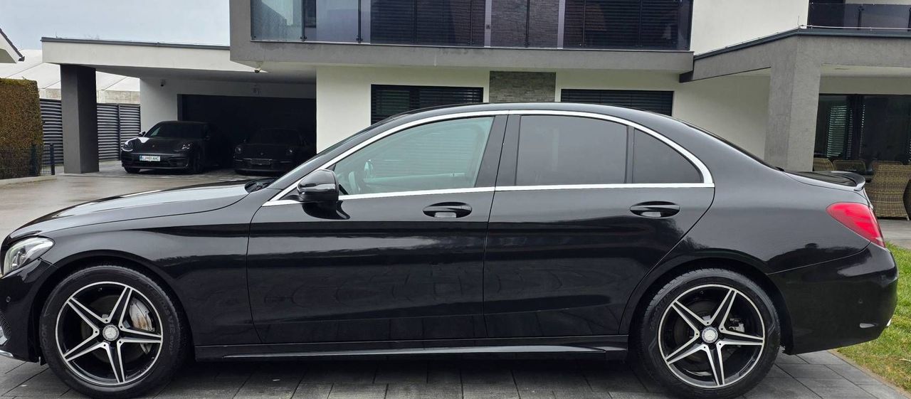 Zunanja slika - Mercedes-Benz C-Razred - 250CDI-AVT-AMG LINE-1 LASTNIK-SERVISNA KNJIGA-ACC - 5