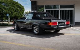 Zunanja slika - Mercedes-Benz SL-Razred - SL 450 4.5 V8 AUT. ALL BLACK mehka in trda streha - 7 - Predogledna slika