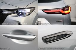 Zunanja slika - Mazda CX-60 - 3.3 e-Skyactiv D AWD AT8 Homura 249KM - 19 - Predogledna slika