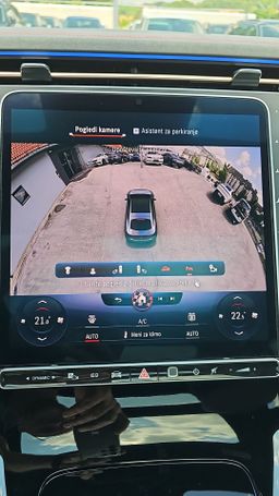 Notranja slika - Mercedes-Benz EQS - 450+ AMG PANO NAVI HEAD-UP Burmester PRIKLOP 360 - 31 - Predogledna slika