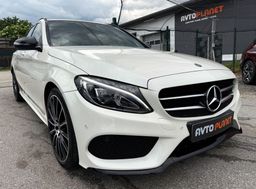Zunanja slika - Mercedes-Benz C-Razred - C 220 T d AMG Line AUT. FULL LED USNJE PANO ALU19 - 12 - Predogledna slika