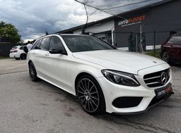 Zunanja slika - Mercedes-Benz C-Razred - C 220 T d AMG Line AUT. FULL LED USNJE PANO ALU19 - 4 - Predogledna slika