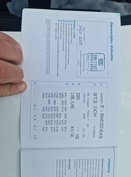Zunanja slika - Audi A5 - 2.7 TDI S-LINE  ZELO LEP SLOVENSKO POREKLO... - 11 - Predogledna slika