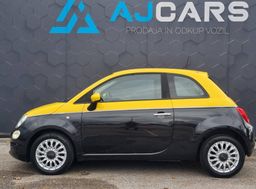 Zunanja slika - Fiat 500 - 1.2 8v Bicolor-Led-Alu-Tempomat-Multifunkcija-USB - 3 - Predogledna slika