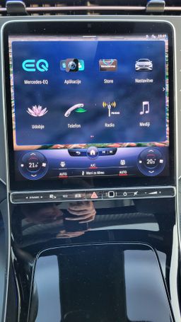 Notranja slika - Mercedes-Benz EQS - 450+ AMG PANO NAVI HEAD-UP Burmester PRIKLOP 360 - 28 - Predogledna slika