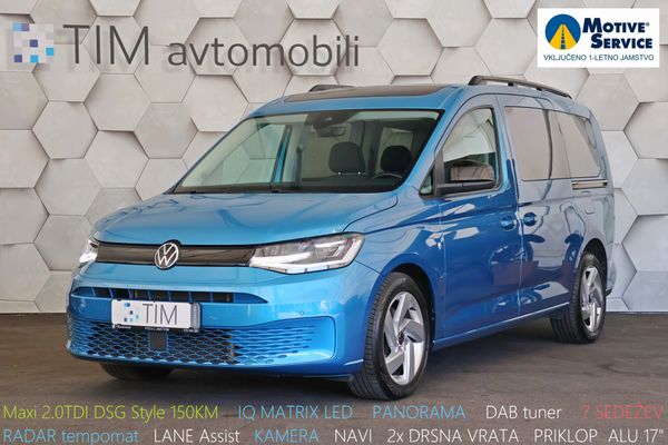 Predogledna slika - VW Caddy Maxi 2.0 TDI DSG 122KM
