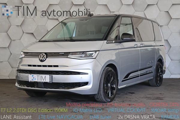 Predogledna slika - VW Multivan T7 L2 2.0 TDI DSG Edition 150KM