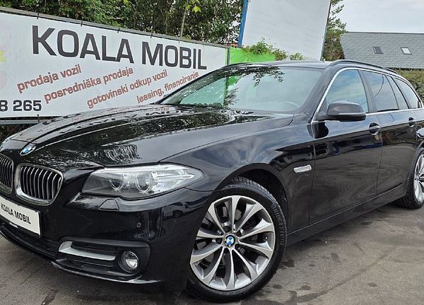 Predogledna slika - BMW serija 5 Touring: 520D XDRIVE AVT LED-M-VOLAN-PDC-GRETJE SEDEŽEV
