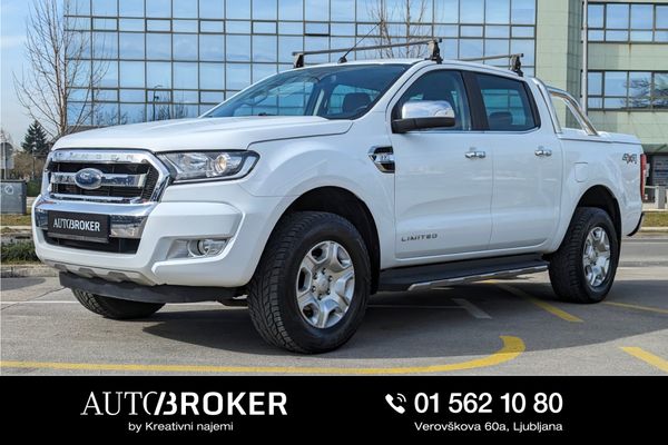 Predogledna slika - Ford Ranger 2.2 TDCi 118 kW 4X4 LIMITED - FRENK - IZVLEČNO DNO