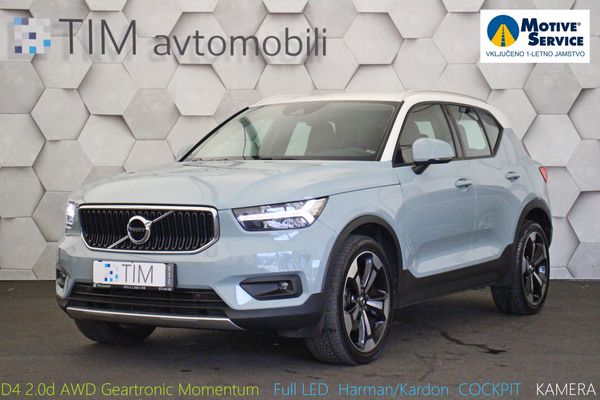 Predogledna slika - Volvo XC40 D4 2.0d Geartronic AWD Momentum COCKPIT Hi-Fi