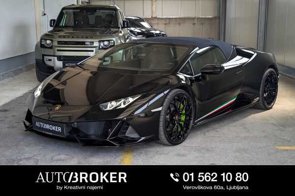 Predogledna slika - Lamborghini Huracan EVO Spyder AWD NERRO