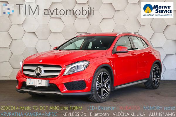 Predogledna slika - Mercedes-Benz GLA 220 d 4-Matic 7G-DCT AMG Line 170KM