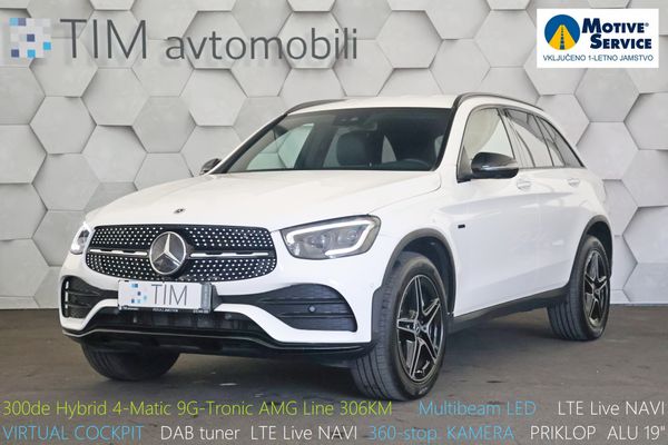 Predogledna slika - Mercedes-Benz GLC-Razred de Hybrid 4-Matic 9G-Tronic AMG Line 306KM