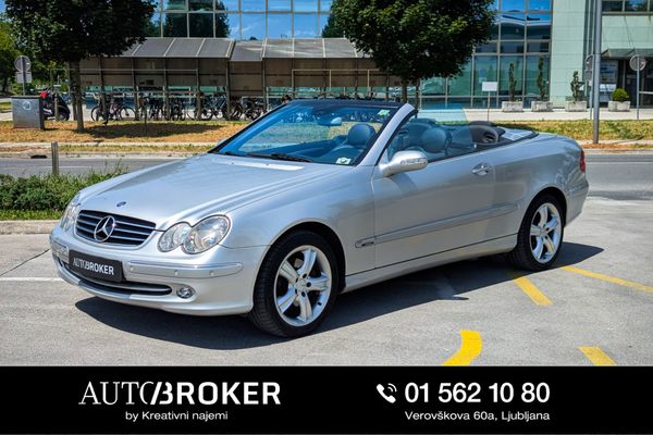 Predogledna slika - Mercedes-Benz CLK-Razred CLK 240 Cabrio AVANTGARDE avt. gretje sedežev