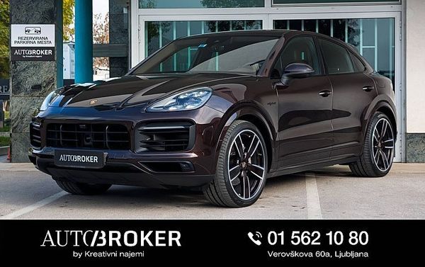 Predogledna slika - Porsche Cayenne Coupe 3.0 V6 E-Hybrid PASM PDLS 360 kamera Night Vision