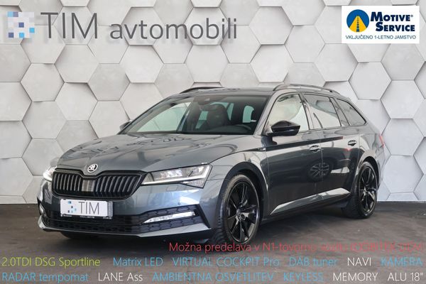 Predogledna slika - Škoda Superb Combi 2.0 TDI