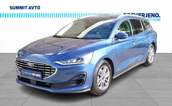 Predogledna slika - Ford Focus 1.5 EcoBlue Titanium AVT8-SLO-1.L-LED-NAVI-TEMPOMA