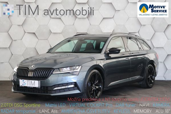 Predogledna slika - Škoda Superb Combi 2.0 TDI DSG Sportline 150KM