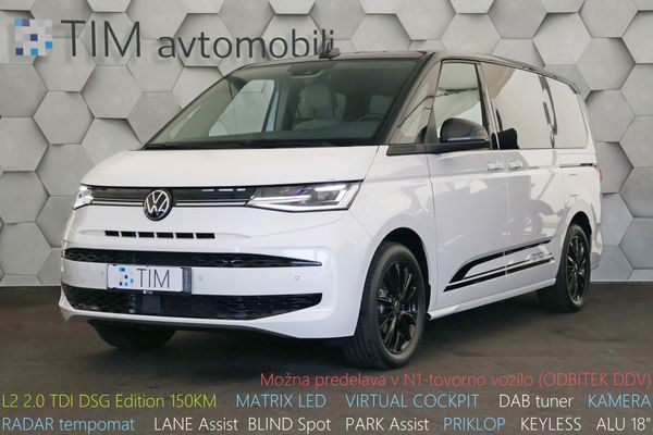 Predogledna slika - VW Multivan T7 L2 2.0 TDI DSG Edition 150KM