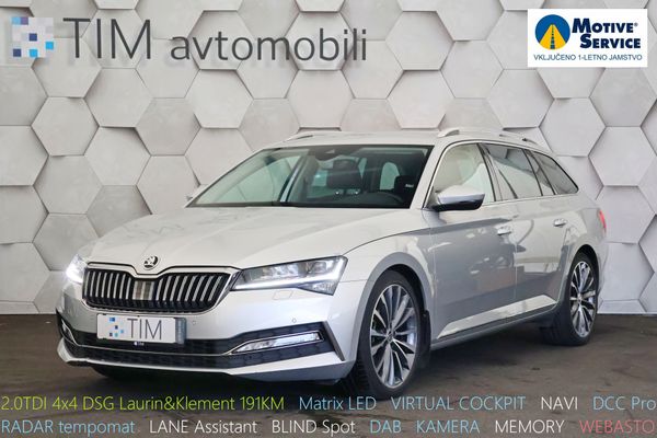 Predogledna slika - Škoda Superb Combi 2.0 TDI 4x4 DSG Laurin&Klement 191KM