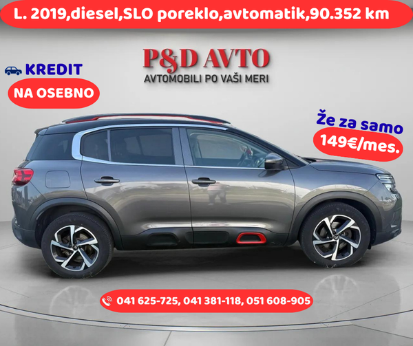 Predogledna slika - Citroën C5 C5 Aircross BlueHdi 130 S&S Shine Avt.