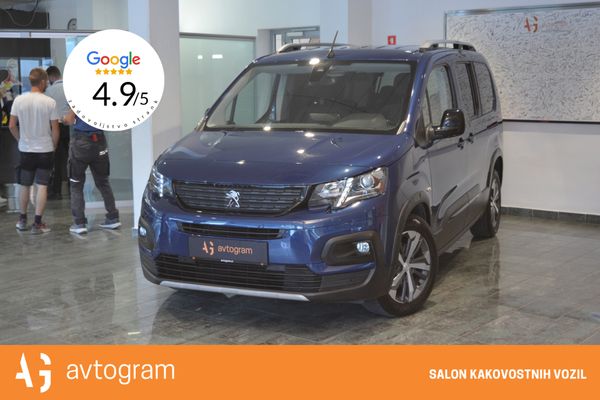 Predogledna slika - Peugeot Rifter SLO 1.5 BHDi 130  L2 GT LINE 7SED-1LAST-KLJUKA
