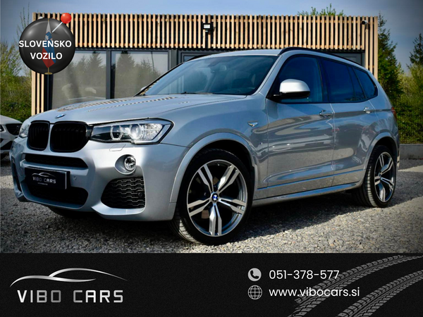 Predogledna slika - BMW X3 •2.0d•XDRIVE•M-SPORT•KAM•20COL•TEMP•ASS•F1