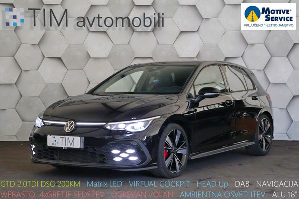 Predogledna slika - VW Golf GTD 2.0 TDI DSG 200KM