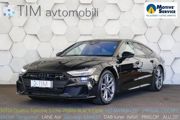 Predogledna slika - Audi A7 Sportback 50 TDI Quattro Tiptronic S-Line 286KM