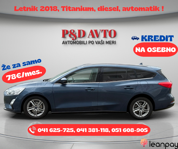 Predogledna slika - Ford Focus Focus 1,5 EcoBlue Trend