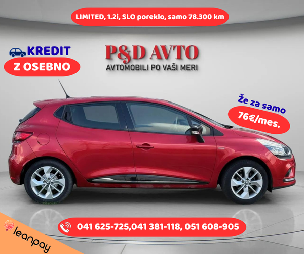 Predogledna slika - Renault Clio Clio 1,2 16V Limited
