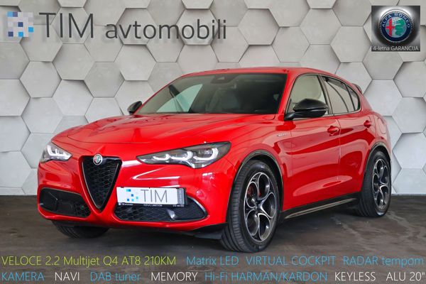 Predogledna slika - Alfa Romeo Stelvio Veloce 2.2 Multijet 210 Q4