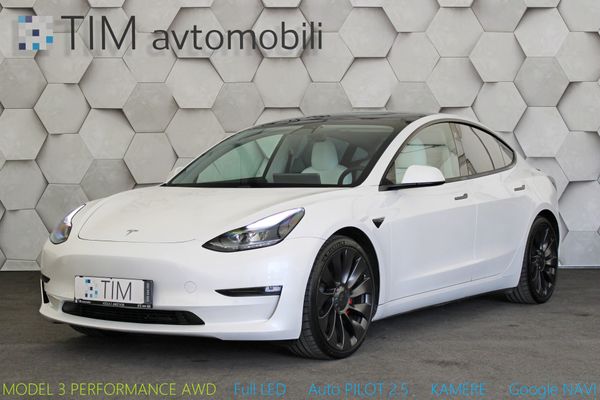 Predogledna slika - Tesla Model 3 75kWh Performance AWD 513KM Google ALU 20 KAMERE