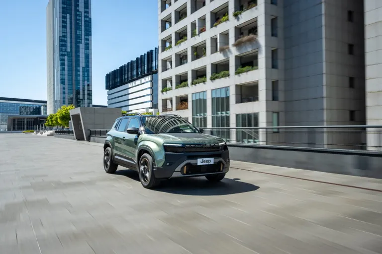 Prenovljeni Jeep Avenger 2026 – zunanjost vozila