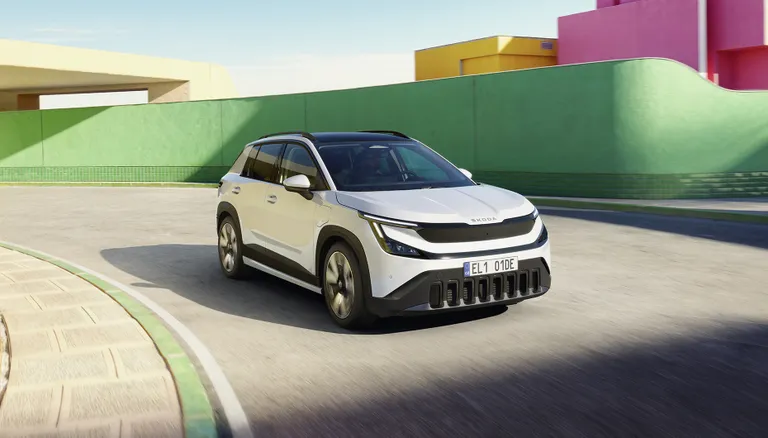 Škoda Epiq: Električni SUV z novim obrazom znamke