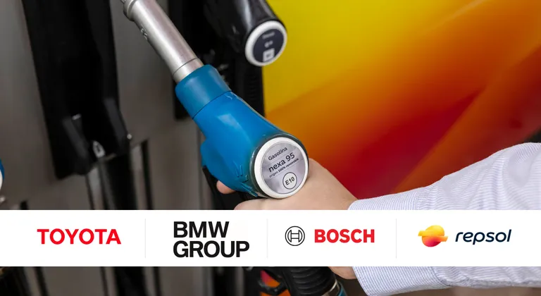 Toyota, BMW, Bosch in Repsol začenjajo preizkus 100-odstotnega obnovljivega bencina na običajnih cestah.