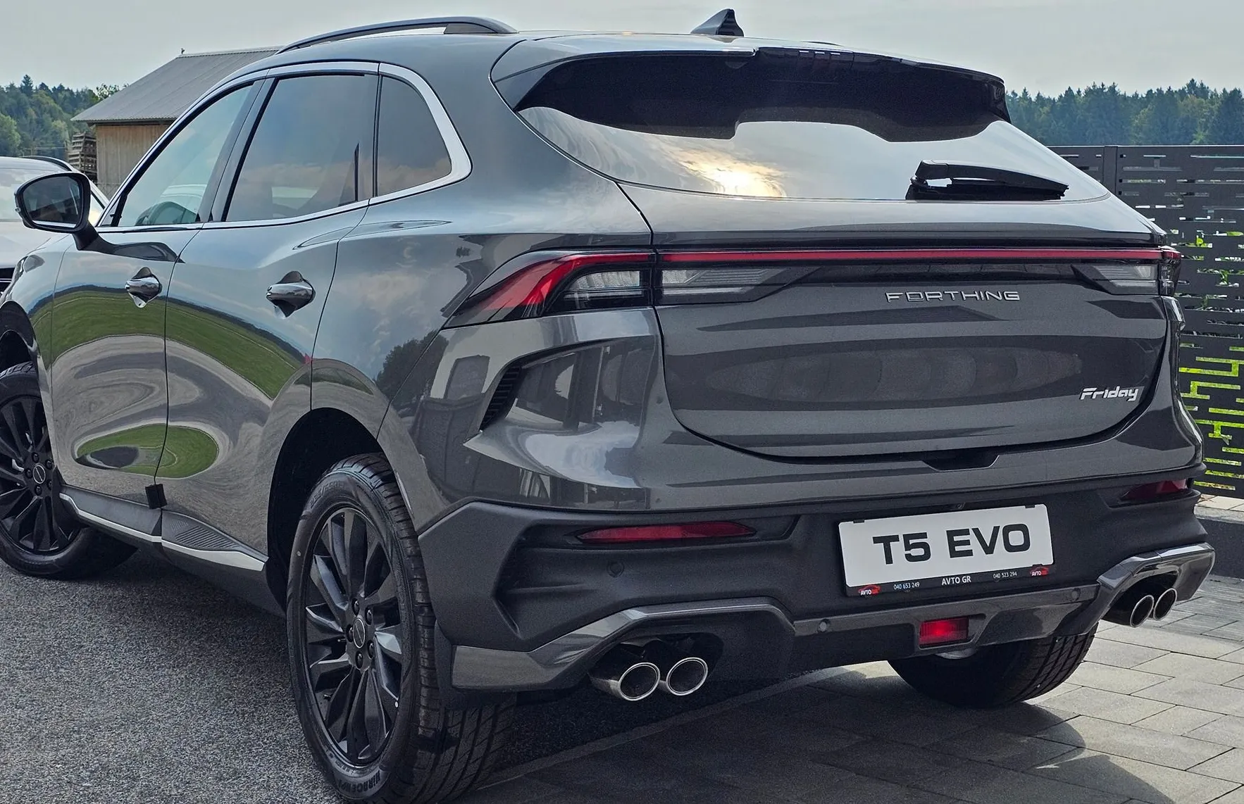 Zunanja slika - Forthing Forthing T5 EVO - T5 Evo my 2025 + ADAS- DRAGON GRAY  BEIGE NOTRANJOST-ZALO - 11