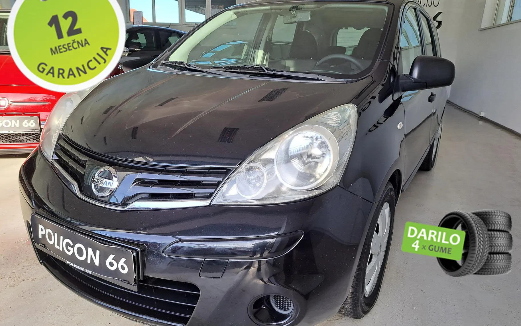 Zunanja slika - Nissan Note - 1.4 16v-SLOV.POREKLO-5 VRAT-ODLIČEN-KOT NOV - 1