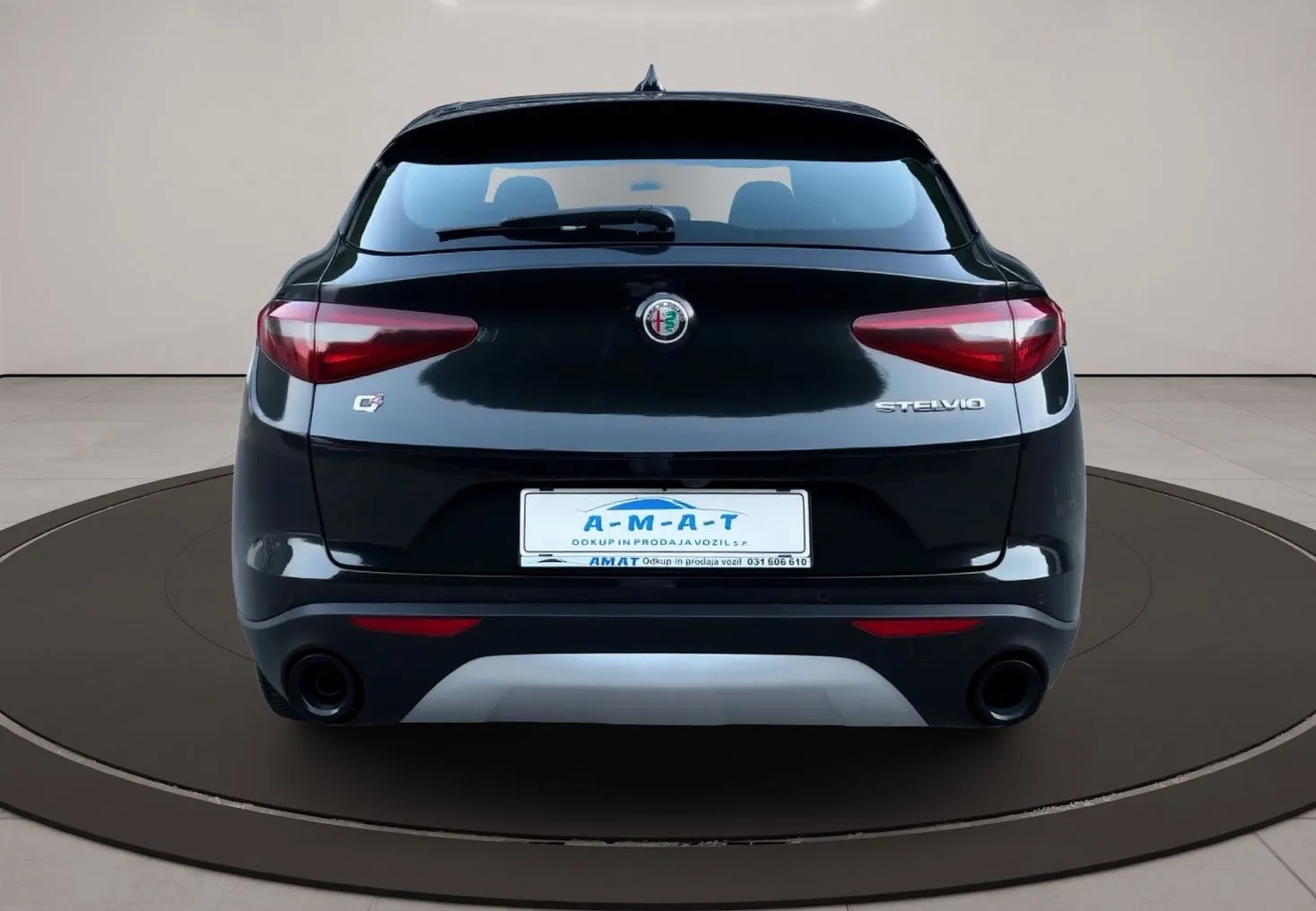 Zunanja slika - Alfa Romeo Stelvio - Q4 2.2 Diesel 190 Avt. 1 letna garancija 1 lastnik - 4
