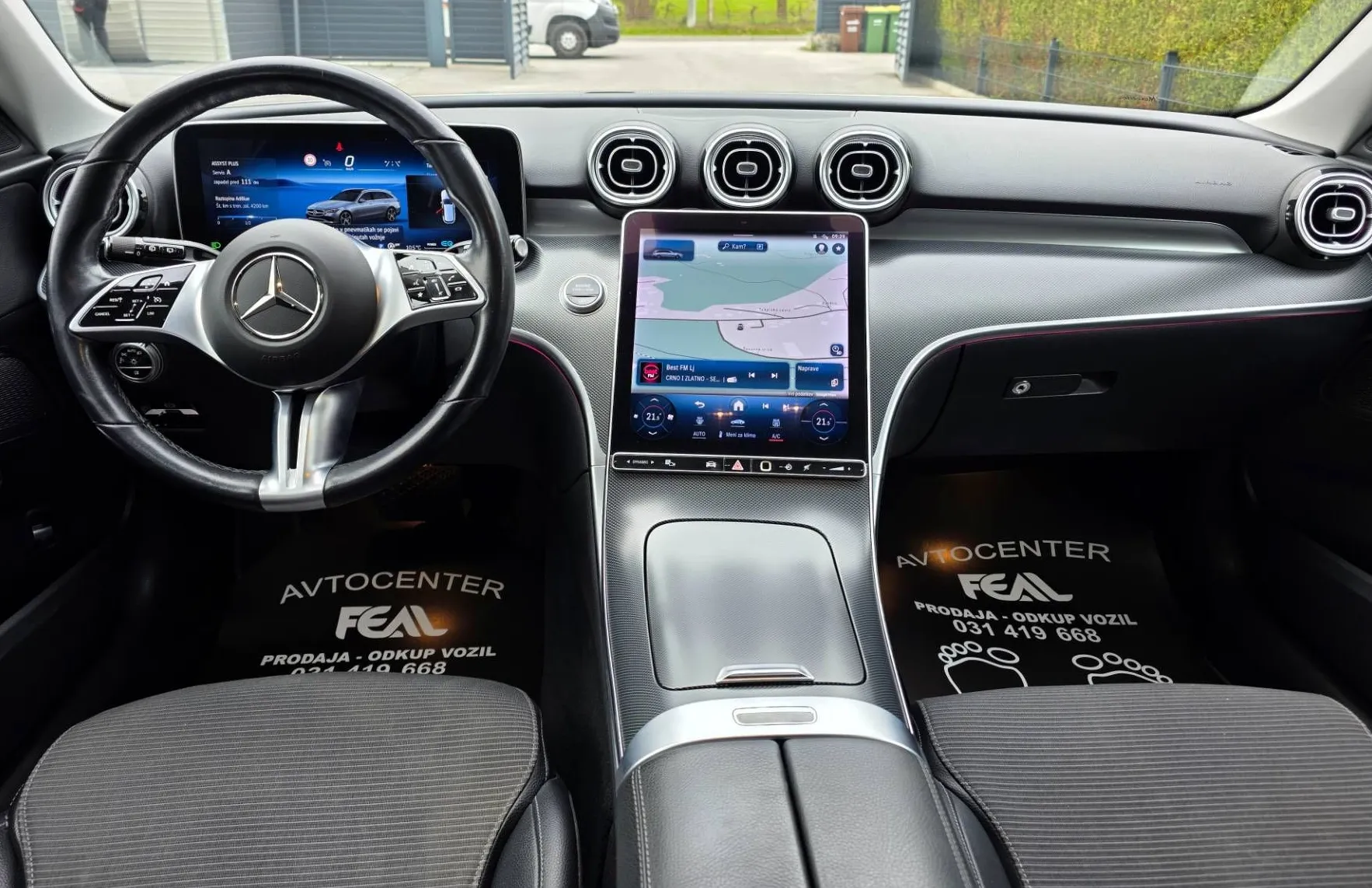 Zunanja slika - Mercedes-Benz C-Razred - C 200 D-AVT-SPORT-FULL LED-360 KAMERA-VIRTUAL-ACC- - 13