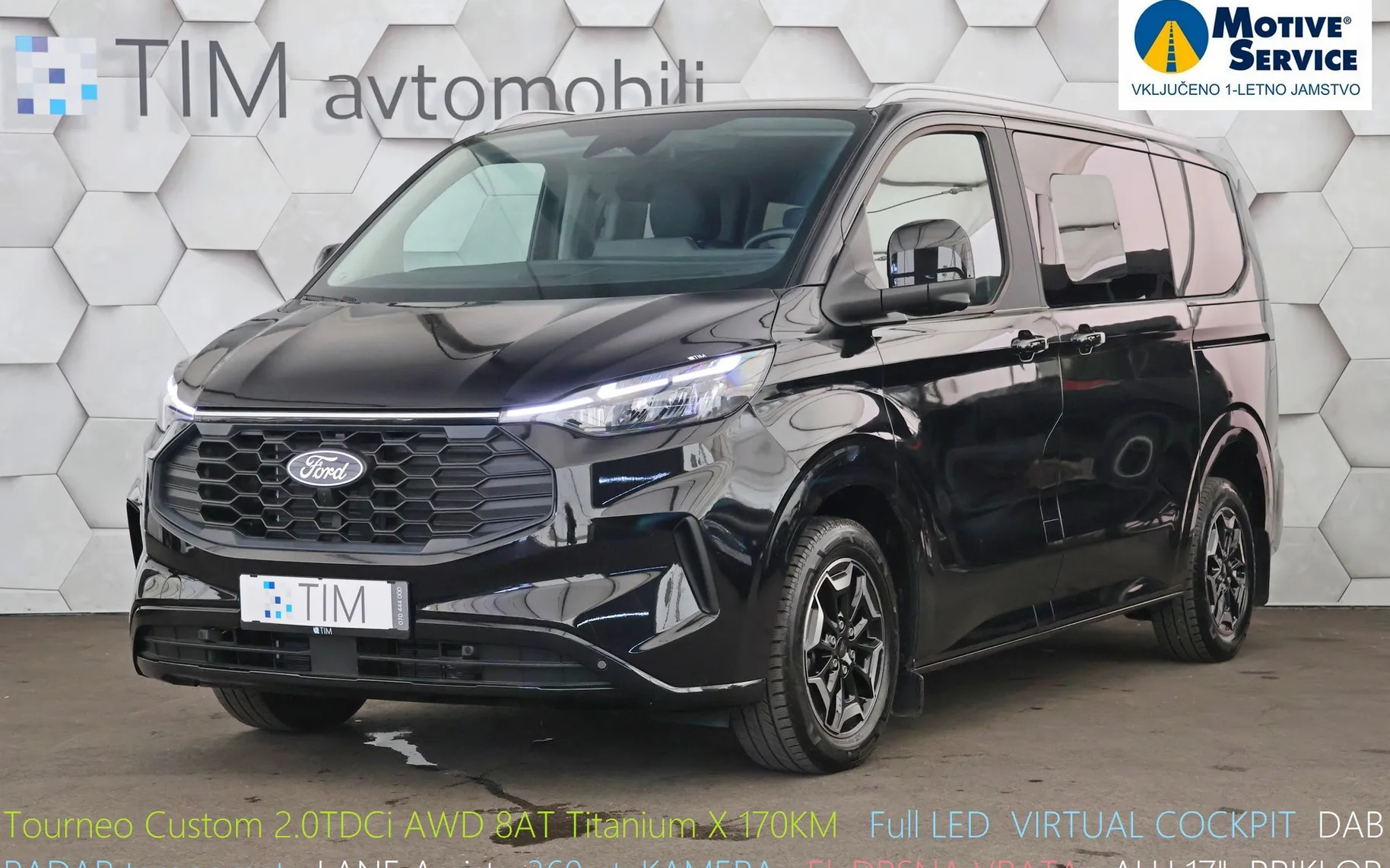 Zunanja slika - Ford E-Transit Custom - 2.0 TDCi AWD 8AT Titanium X 170KM - 1